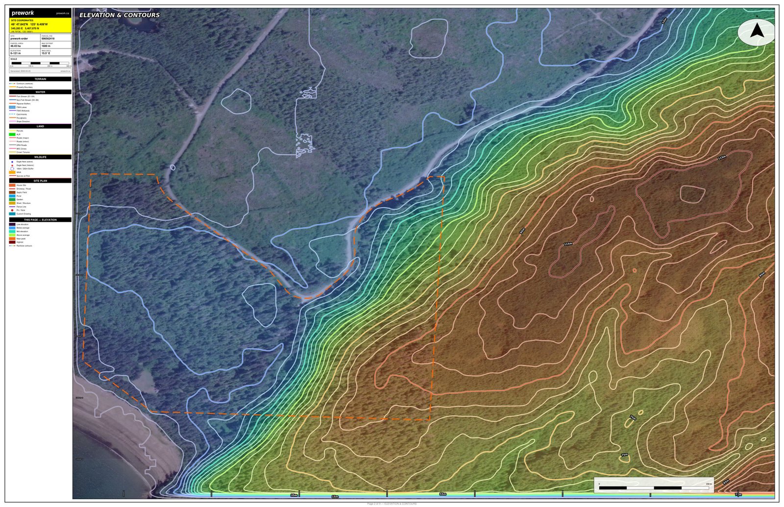 Field map pack — terrain sheet